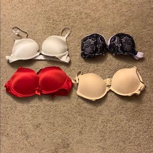 36A extreme push up bras